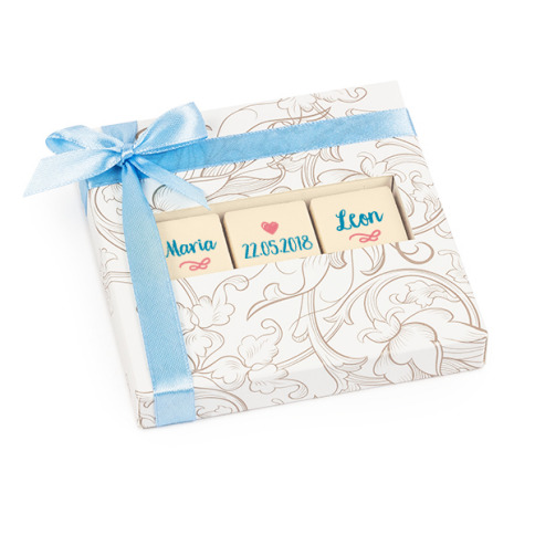 Chocolats de mariage - Choco Trio Prints Just Married, remerciement pour les invités du mariage