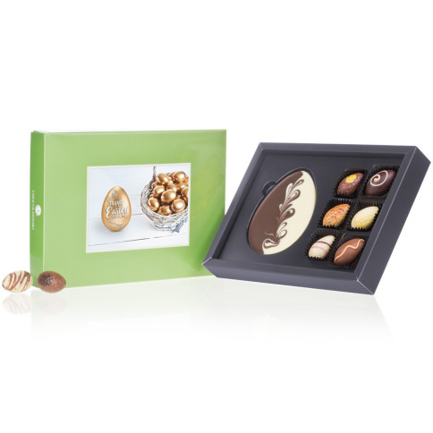 Boîte de chocolat pour Pâques personnalisable