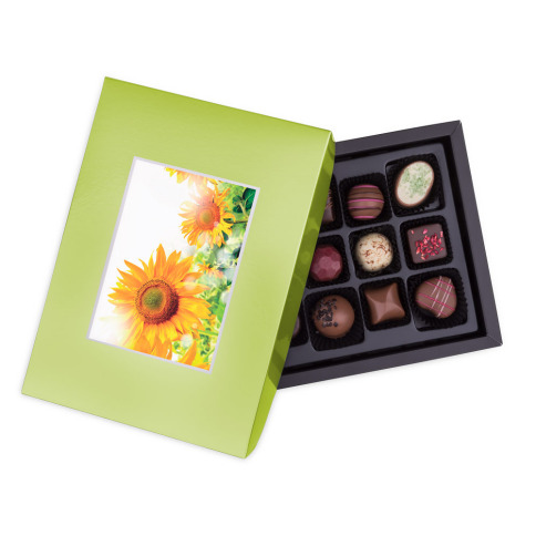 Boîte de chocolat personnalisée