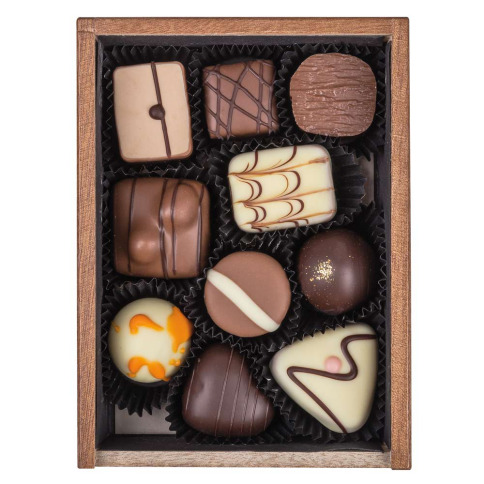 Coffret de chocolat gravable pour les amoureux