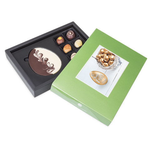 Boîte de chocolat pour Pâques personnalisable