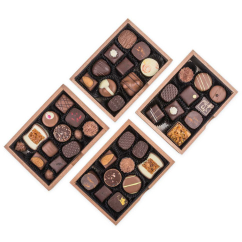 exclusive chocolate pralines, Christmas chocolate