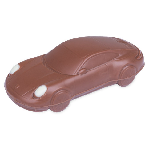 Voiture en chocolat au lait, Porsche en chocolat