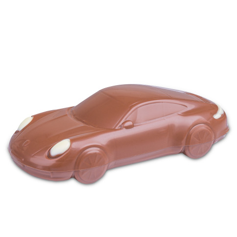 porsche en chocolat, voiture en chocolat