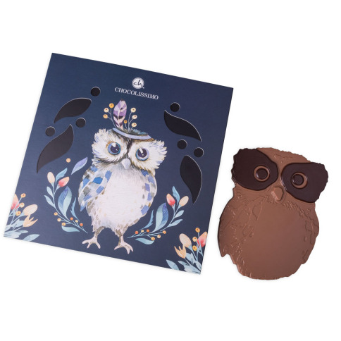 Hibou chocolat chic