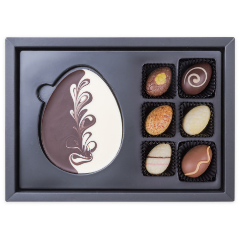 Boîte de chocolat pour Pâques personnalisable