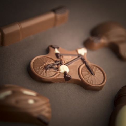 chocolate bicycle