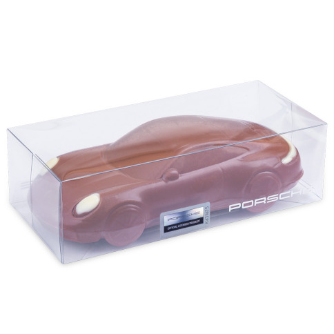 porsche en chocolat, voiture en chocolat