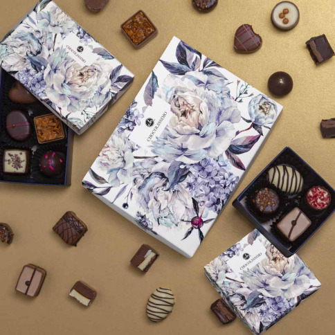 Coffret exceptionnel de chocolats