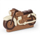 Moto en chocolat