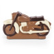 Moto en chocolat