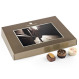 Boîte de chocolats avec votre photo-cadre gold L