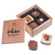 Coffret de Chocolats Quadro- Noel -sans alcool