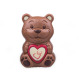 Ourson de Valentin en chocolat