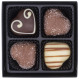 Boite de chocolats en forme de coeur