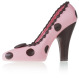 High heel Pink - Chaussure en chocolat