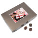 Boîte chocolats de Noel personnalisable Sapin Noir
