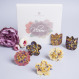 6 Chocolate Flowers - Fleurs en chocolat