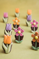 6 Petites Fleurs - 6 Fleurs en chocolat