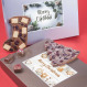 Boîte chocolats de Noel personnalisable Sapin Roug