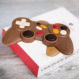 Manette de jeu en chocolat