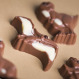 Dinosaures en chocolat
