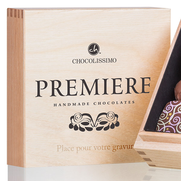 Coffret de Chocolats LightQuadro- Noel-sans alcool