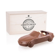 BMW en chocolat, voiture en chocolat au lait, chocolissimo