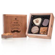 Cadeau pour papa, chocolats pour la fête des pères