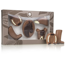 Ensemble pour les amateurs de chevaux, chocolat equestre