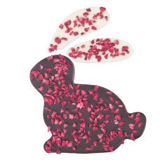 Lapin de Pâques en 2 chocolats