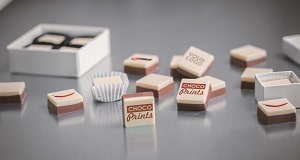 Chocolats imprimés